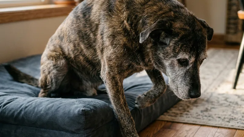 Cachorro idoso: os 4 ajustes na casa que evitam quedas e dores silenciosas