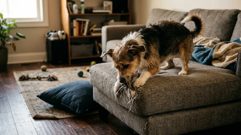 Por que seu cão destrói a casa quando você sai: não é vingança, é pânico