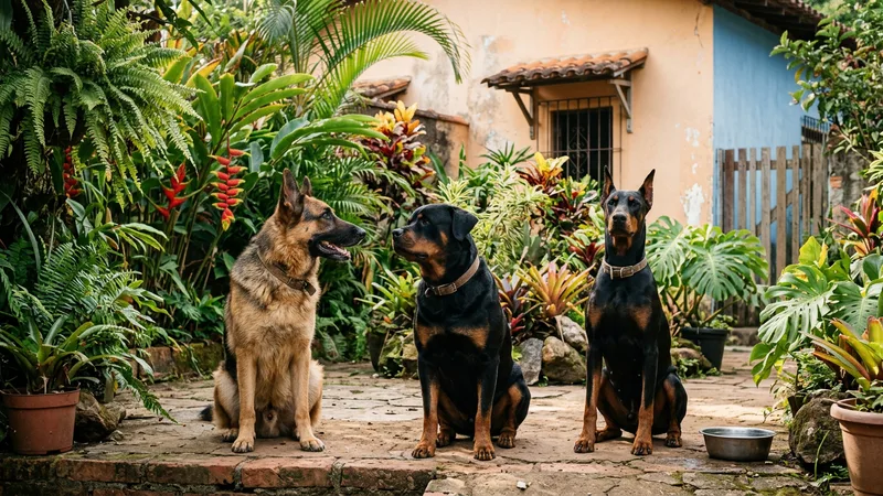 Pastor Alemão, Rottweiler ou Doberman: qual combina com o seu perfil de tutor?