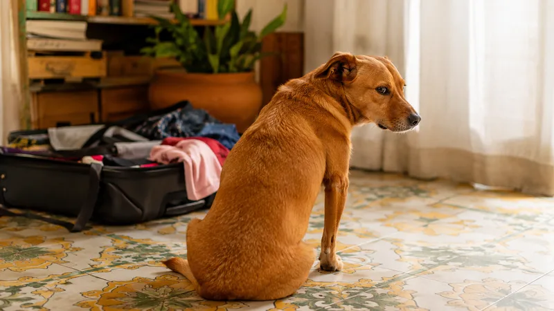 Depois das férias: por que seu cachorro fica mais grudado ou mais irritado