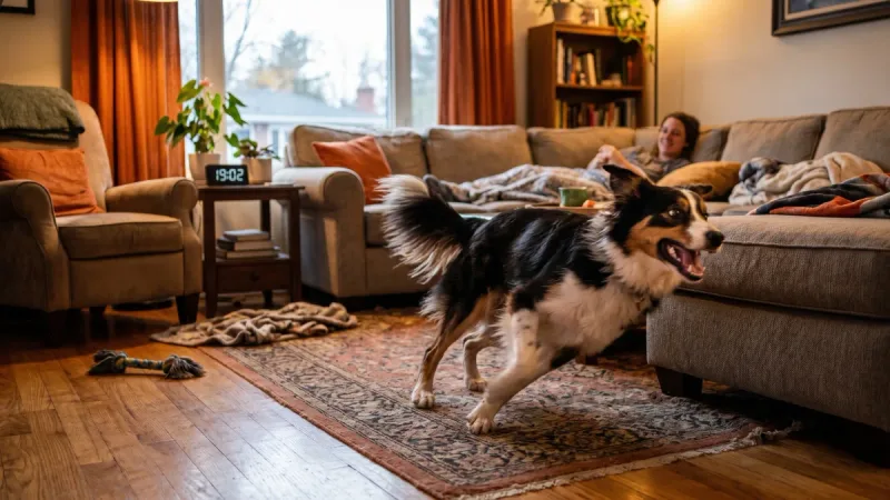 Zoomies: por que seu cachorro fica completamente louco às 19h todo dia